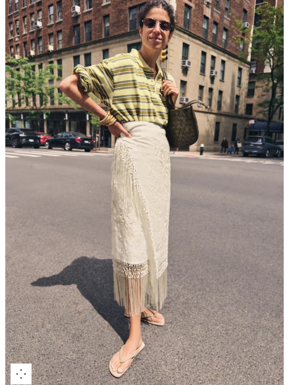 Zara ZW COLLECTION 100% LINEN EMBROIDERED MIDI SKIRT - Picture 7 of 11